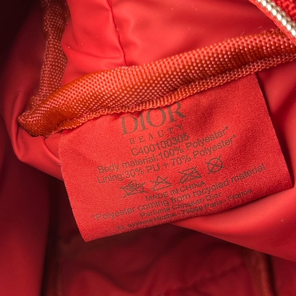 NWOT Dior Beauty Zip Pouch - Picture 5 of 5
